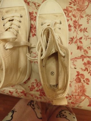 Zapatillas tipo converse 