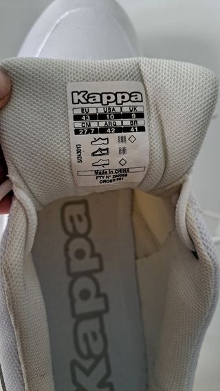 ZAPATILLAS KAPPA BLANCAS 43