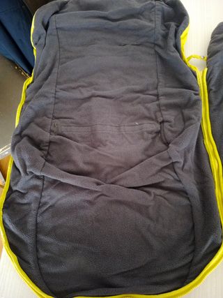 Saco silla de paseo Jane . Tonos verdes y grises 