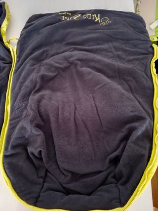 Saco silla de paseo Jane . Tonos verdes y grises 