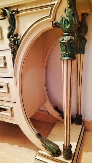 Consola recibidor con espejo 