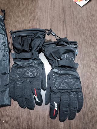 Guantes calefactables moto