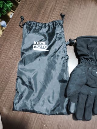 Guantes calefactables moto