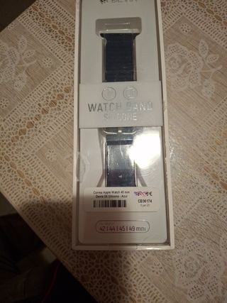 Correa silicona Apple watch 45 mm