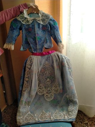 Traje fallera niña 6-8 años
