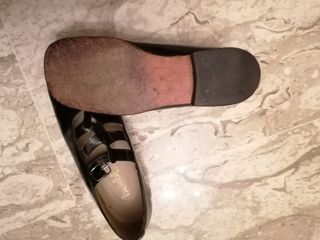 Scarpe da bambina in vernice nera