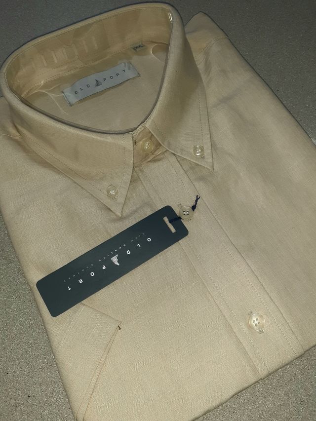 Camisas manga larga hombre