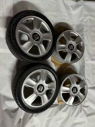 Llantas originales 15” seat ibiza año 2000 4x100 