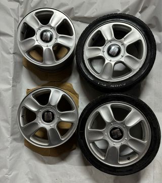 Llantas originales 15” seat ibiza año 2000 4x100 