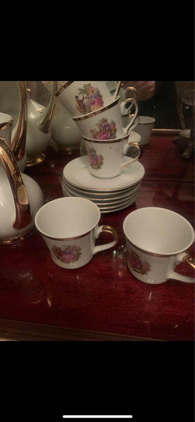 Juego de cafe vintage