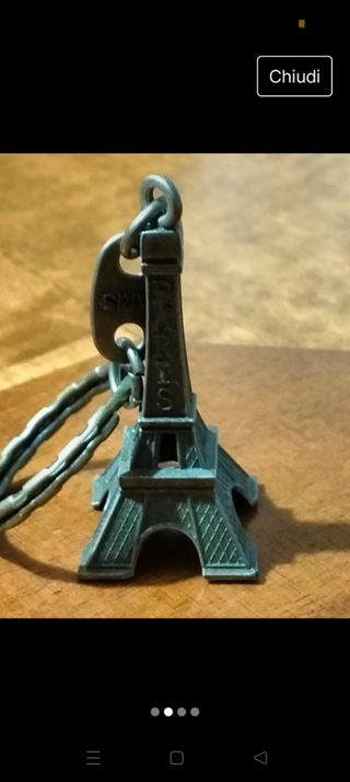 Portachiavi Torre Eiffel.