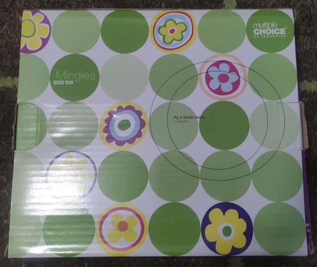 Juego de 2 platos marca Mingles