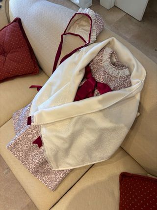 Alquiler traje fallera bebe volca fallera