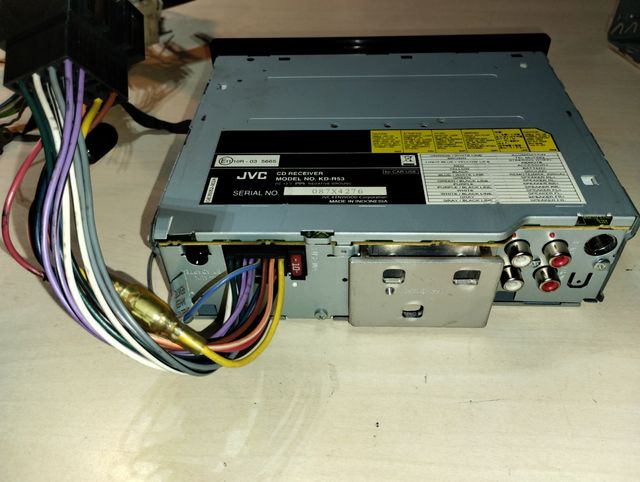 RADIO CD, USB, AUX JVC