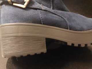 Botines azul marino T.36