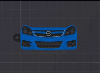 Llavero 3D personalizado Opel Astra