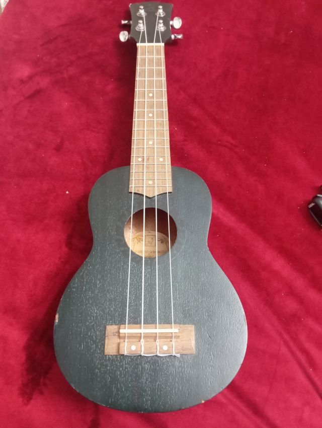 Ukelele con funda i afinador