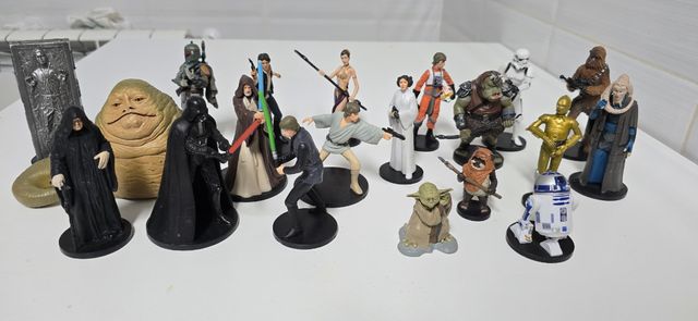 Muñecos guerra de las galaxias 