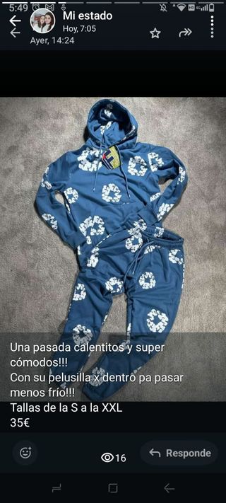 Ropa calzado 