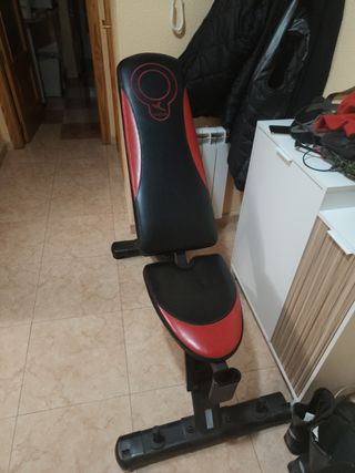 Banco reclinable gimnasio 250kgs