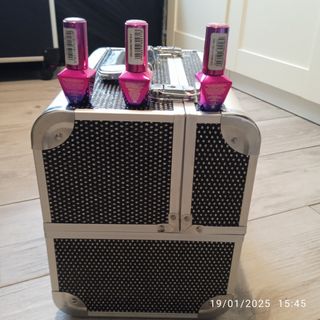 Maletín maquillaje manicura profesional