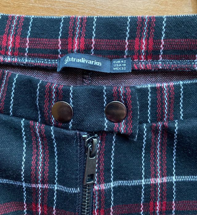 Leggins cuadros Mujer Talla 42