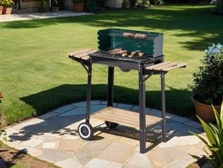 Barbecue a Carbonella BBQ  Accaio e Legno 