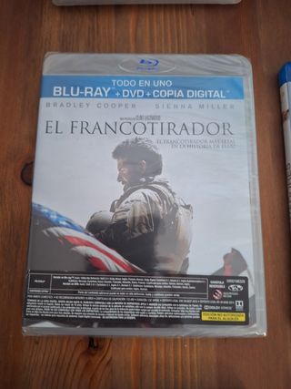 El francotirador . BLURAY + DVD. Precintada