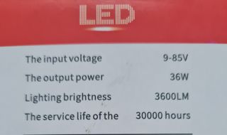 Luz Led motocicleta