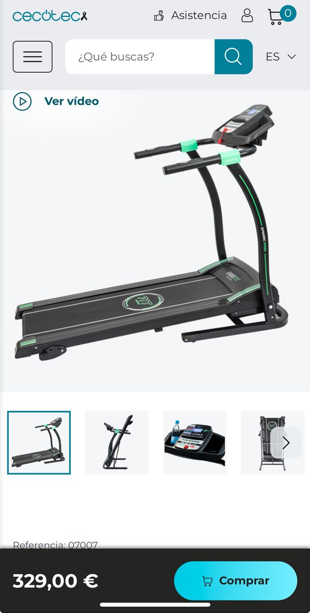 CINTA DE CORRER con poco uso