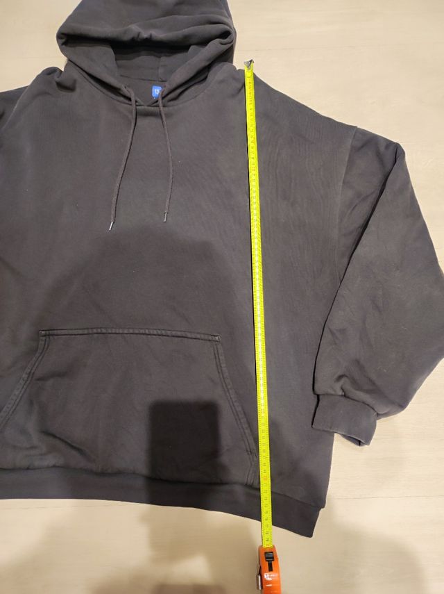 Sudadera oversize yzy x gap gris