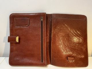 Funda piel para documentos y portátil