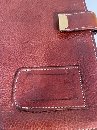 Funda piel para documentos y portátil
