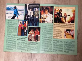 Fanzine aleman Michael Jackson. Perfil solidario