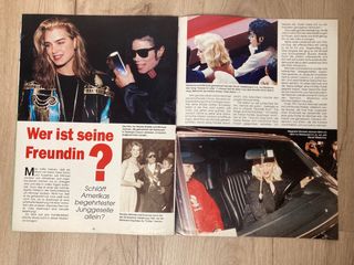 Fanzine aleman Michael Jackson. Perfil solidario