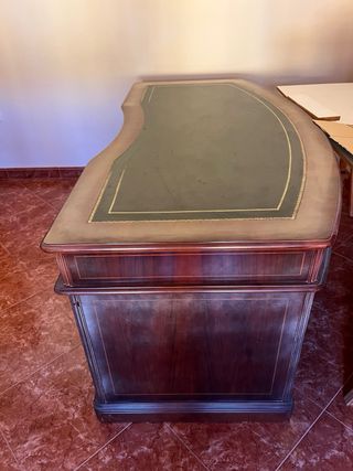 Mesa escritorio despacho estilo victoriano ingles