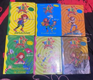 Kika Superbruja lote 6 libros 