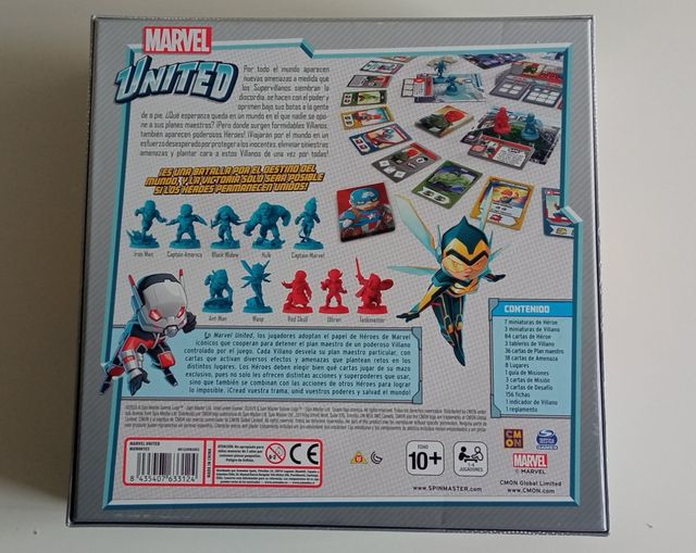 Marvel United juego de mesa 