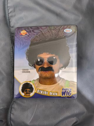 Peluca rizada para disfraz