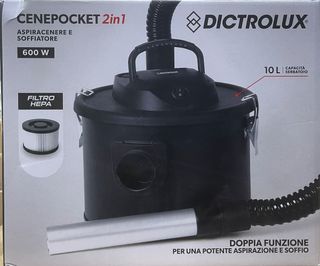 Aspira cenere e soffiatore,10 litri 
