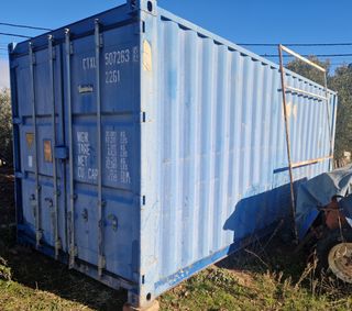 Contenedor maritimo 6m, 20 pies.