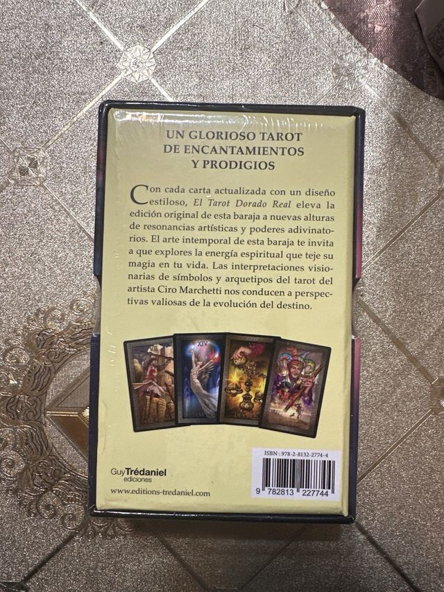 Tarot Dorado Real. Solo envio