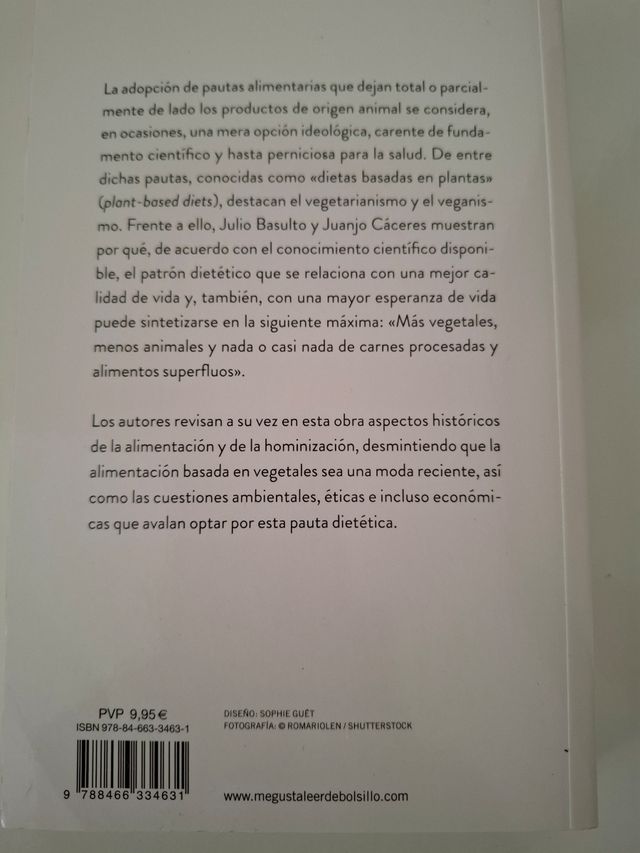 Más vegetales, menos animales / More Vegetables. Fewer Animals (Spanish Edition)