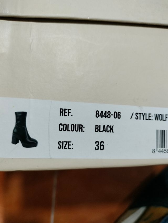 Botas Noa Harmon negras