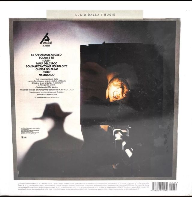 5 VINILI LP Raccolta di Lucio Dalla EDITORIALE