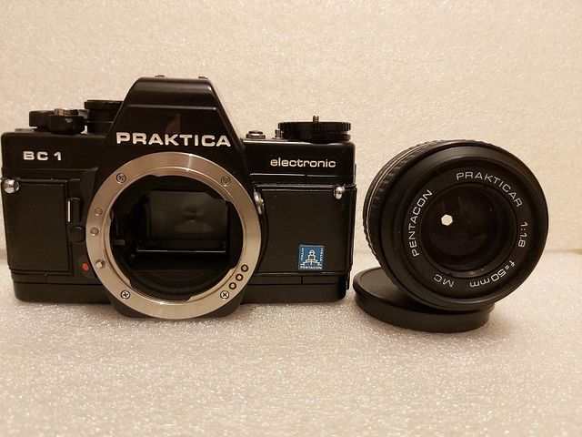 Fotocamera PRAKTICA BC1 + 50mm 1.8