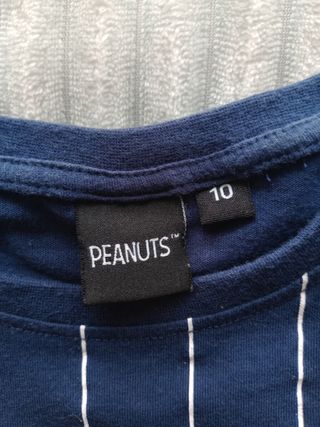 👕Camiseta Peanuts talla 10