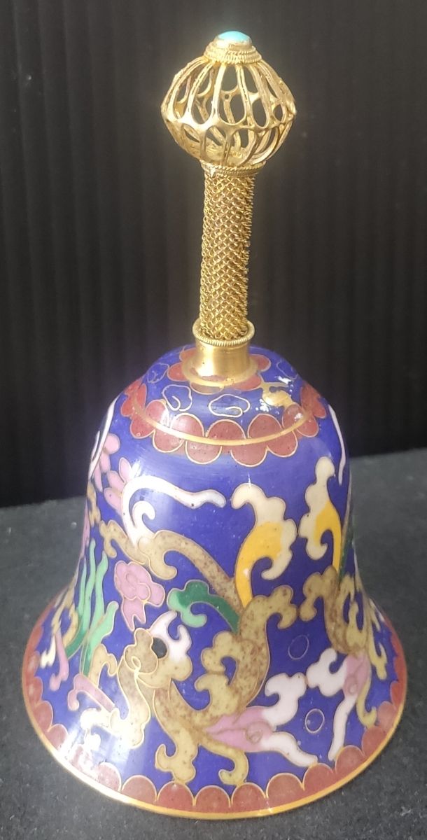 Campana vintage cloisonné