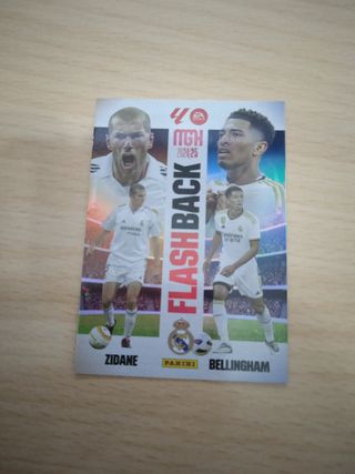 Cromo flashback Zidane y bellingham 