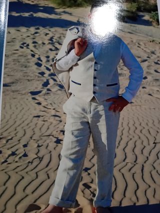 Traje de comunion de niño